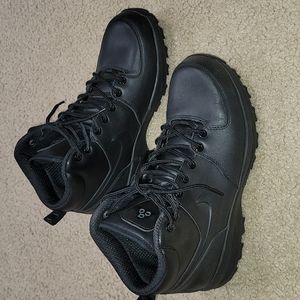 EUC Men's Nike ACG Black Leather Lace-up Boots. Size 10